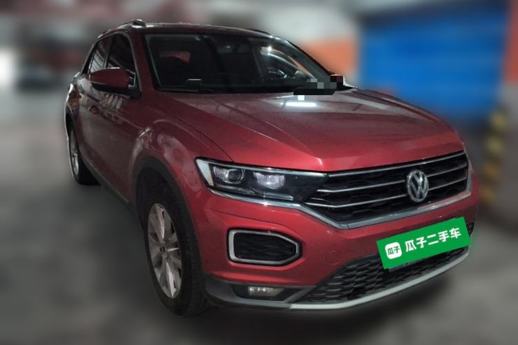 Used Volkswagen T-ROC 2018 230TSI DSG Two-Wheel Drive Advanced Version China V Standard Front Right 45 Deg