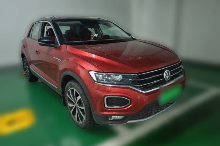 Used Volkswagen T-ROC 2018 280TSI DSG Two-Wheel-Drive Comfort Version China V Standard Front Right 45 Deg