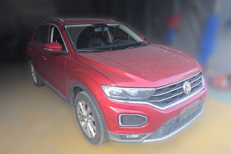 Used Volkswagen T-ROC 2018 280TSI DSG Two-Wheel Drive Advanced Version China V Emission Standard Front Right 45 Deg