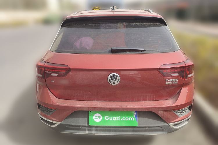 Used Volkswagen T-ROC 2018 280TSI DSG Two-Wheel-Drive Comfort Version China V Standard Rear