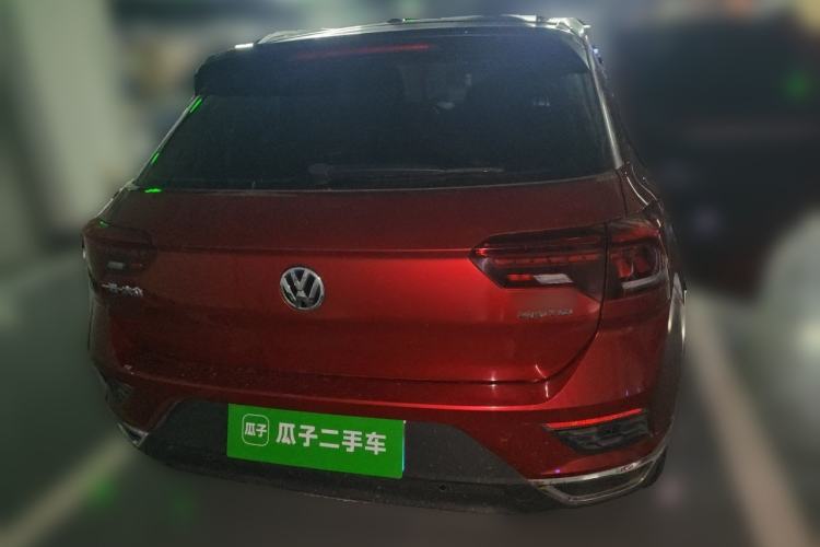 Used Volkswagen T-ROC 2018 280TSI DSG Two-Wheel-Drive Luxury Version China V Emission Standard Rear
