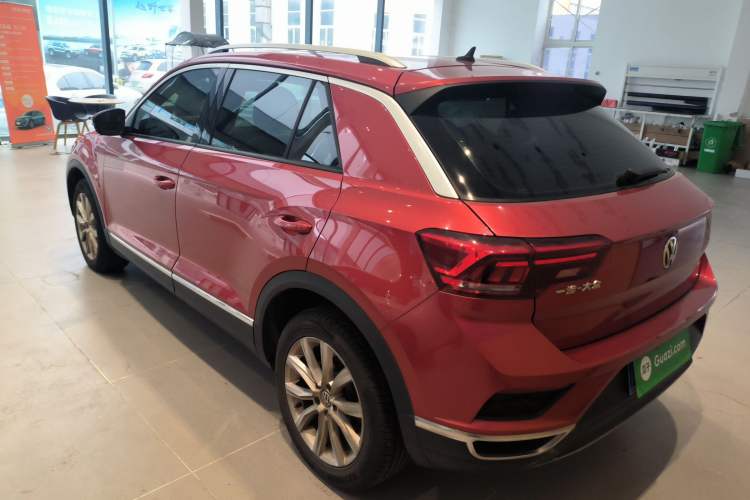 Used Volkswagen T-ROC 2018 230TSI DSG Two-Wheel Drive Advanced Version China V Standard Rear Left 45 Deg