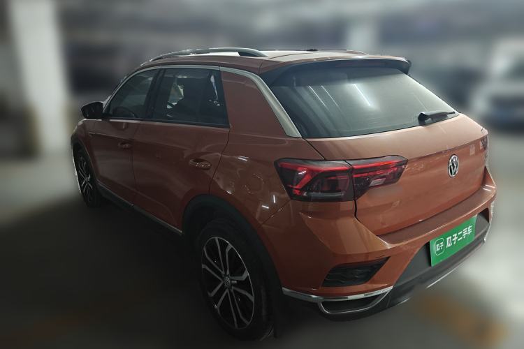 Used Volkswagen T-ROC 2018 280TSI DSG Two-Wheel-Drive Comfort Version China V Standard Rear Left 45 Deg