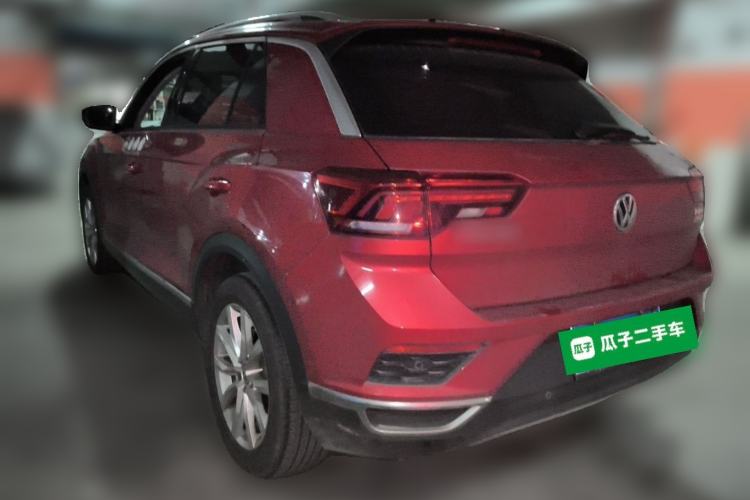 Used Volkswagen T-ROC 2018 230TSI DSG Two-Wheel Drive Advanced Version China V Standard Rear Left 45 Deg