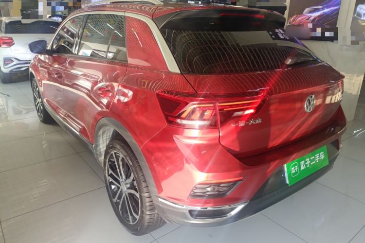 Used Volkswagen T-ROC 2018 280TSI DSG Two-Wheel-Drive Comfort Version China V Standard Rear Left 45 Deg