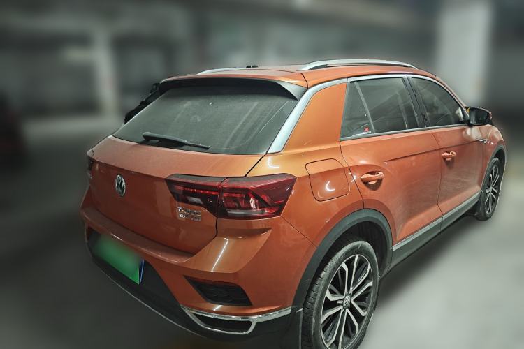 Used Volkswagen T-ROC 2018 280TSI DSG Two-Wheel-Drive Comfort Version China V Standard Rear Right 45 Deg