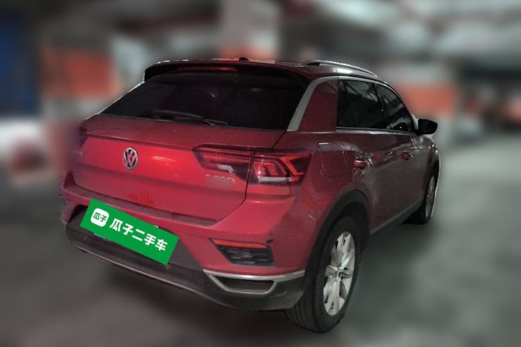 Used Volkswagen T-ROC 2018 230TSI DSG Two-Wheel Drive Advanced Version China V Standard Rear Right 45 Deg
