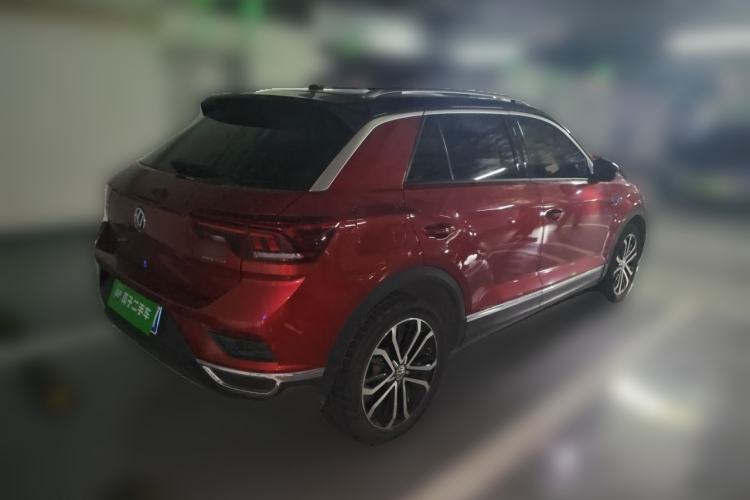 Used Volkswagen T-ROC 2018 280TSI DSG Two-Wheel-Drive Luxury Version China V Emission Standard Rear Right 45 Deg