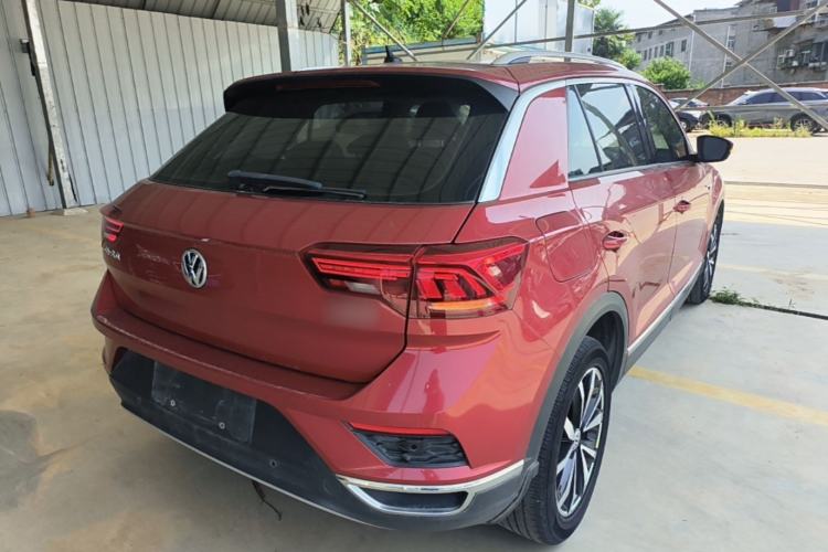 Used Volkswagen T-ROC 2018 280TSI DSG Two-Wheel-Drive Comfort Version China V Standard Rear Right 45 Deg