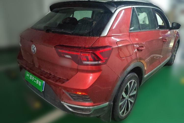 Used Volkswagen T-ROC 2018 280TSI DSG Two-Wheel-Drive Comfort Version China V Standard Rear Right 45 Deg