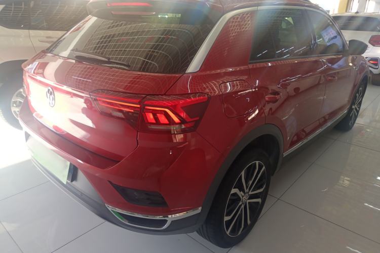 Used Volkswagen T-ROC 2018 280TSI DSG Two-Wheel-Drive Comfort Version China V Standard Rear Right 45 Deg