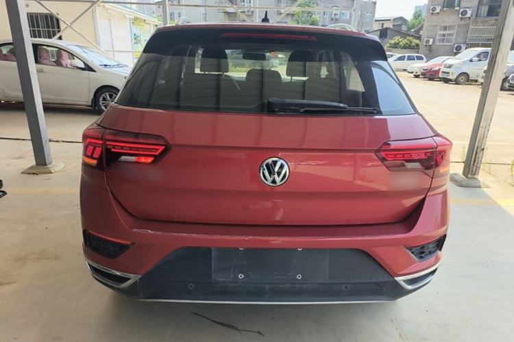 Used Volkswagen T-ROC 2018 280TSI DSG Two-Wheel-Drive Comfort Version China V Standard Rear