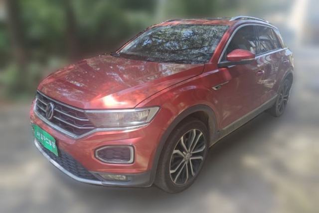 Used Volkswagen T-ROC 2018 280TSI DSG Two-Wheel-Drive Luxury Version China V Emission Standard
