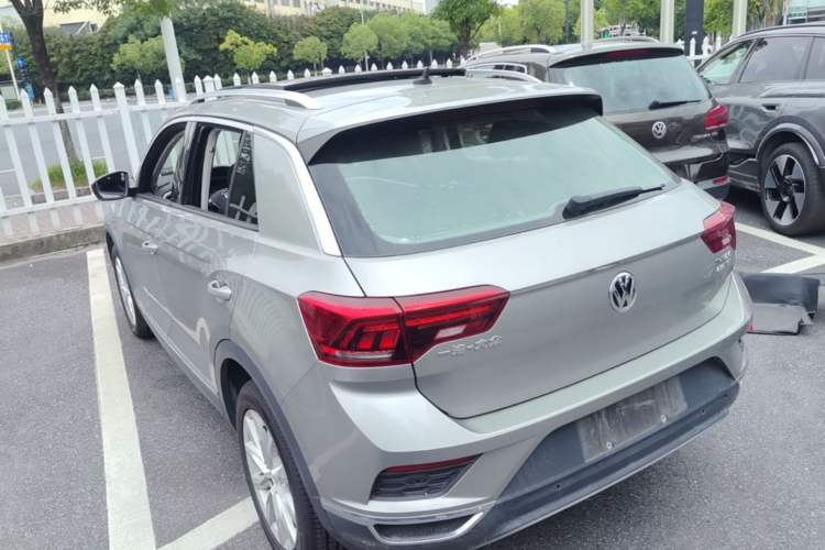 Used Volkswagen T-ROC 2018 230TSI DSG Two-Wheel Drive Advanced Version China V Standard Rear Left 45 Deg