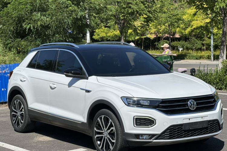 Used Volkswagen T-ROC 2018 280TSI DSG Two-Wheel-Drive Luxury Version China V Emission Standard Exterior 2