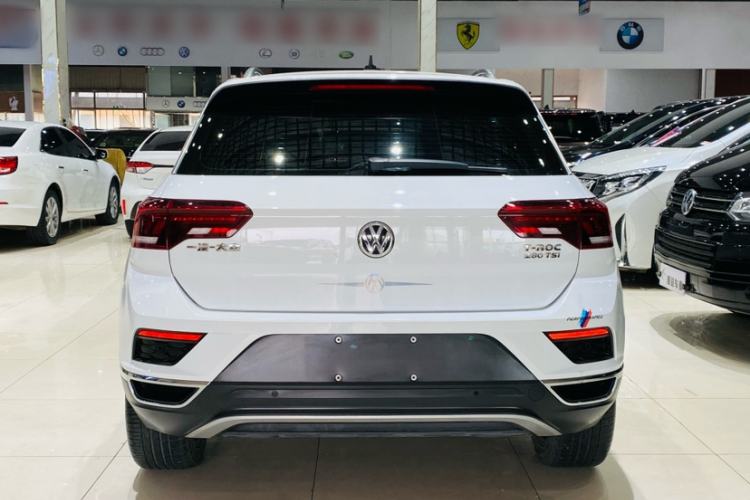 Used Volkswagen T-ROC 2018 280TSI DSG Two-Wheel Drive Comfort Version China VI Standard Exterior 4
