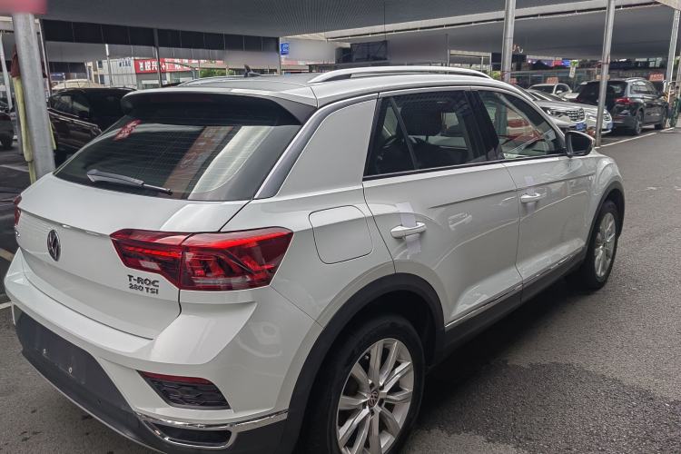 Used Volkswagen T-ROC 2018 280TSI DSG Two-Wheel Drive Advanced Version China V Emission Standard Exterior 6