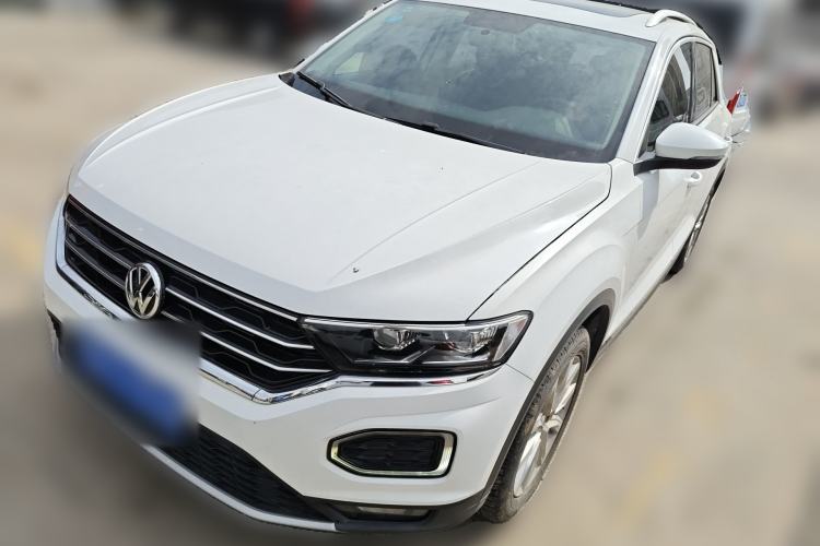 Used Volkswagen T-ROC 2018 230TSI DSG Two-Wheel Drive Advanced Version China V Standard Front Left 45 Deg