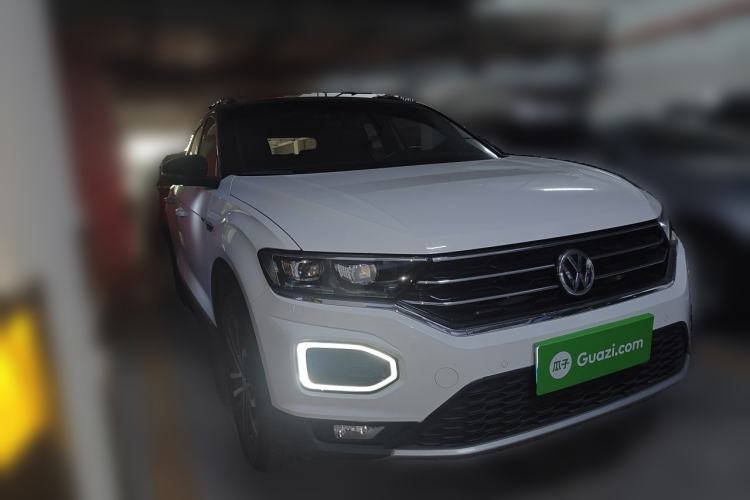 Used Volkswagen T-ROC 2018 280TSI DSG Two-Wheel-Drive Luxury Version China V Emission Standard Front Right 45 Deg