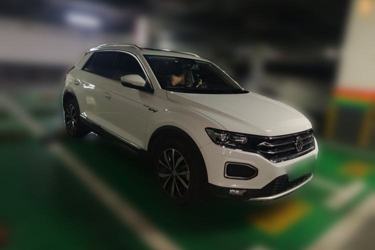 Used Volkswagen T-ROC 2018 280TSI DSG Four-Wheel Drive Comfort Version China V Standard Front Right 45 Deg