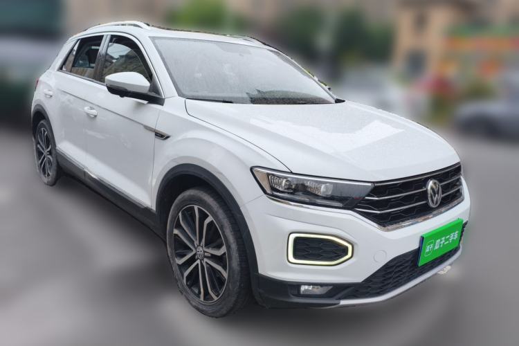 Used Volkswagen T-ROC 2018 280TSI DSG Two-Wheel-Drive Comfort Version China V Standard Front Right 45 Deg
