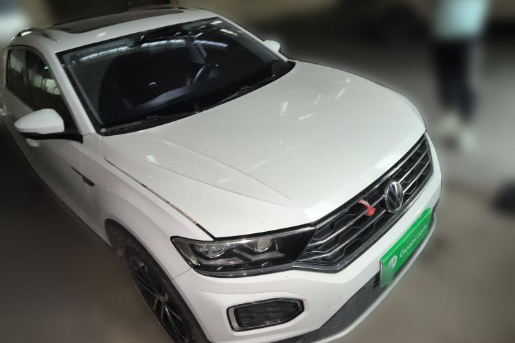 Used Volkswagen T-ROC 2018 280TSI DSG Four-Wheel Drive Luxury Version China V Emission Standard Front Right 45 Deg