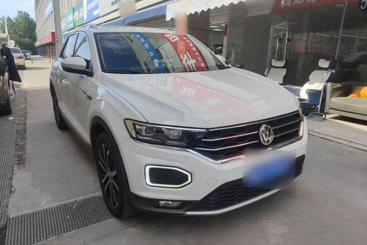 Used Volkswagen T-ROC 2018 280TSI DSG Two-Wheel-Drive Comfort Version China V Standard Front Right 45 Deg
