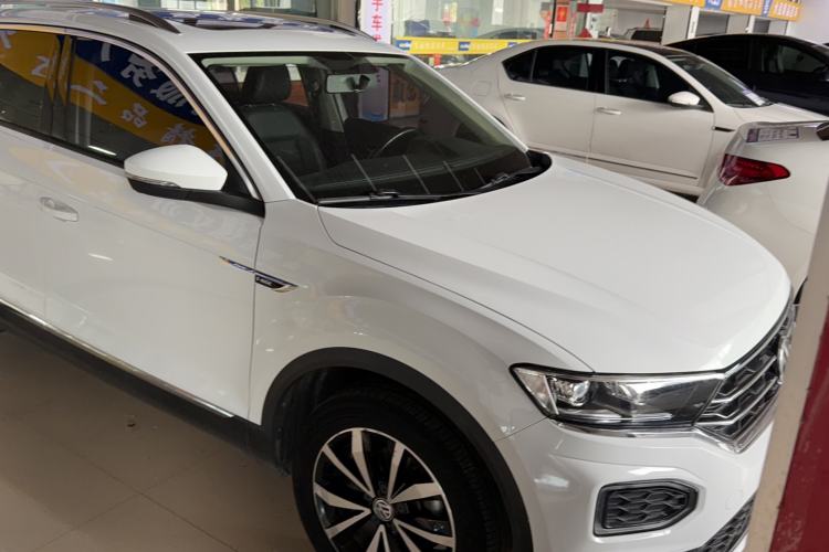 Used Volkswagen T-ROC 2018 280TSI DSG Two-Wheel-Drive Comfort Version China V Standard Front Right 45 Deg