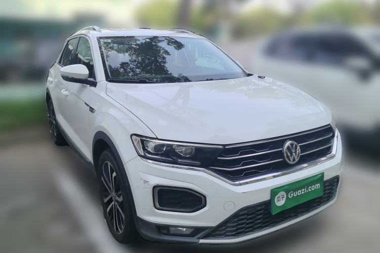 Used Volkswagen T-ROC 2018 280TSI DSG Two-Wheel-Drive Comfort Version China V Standard Front Right 45 Deg