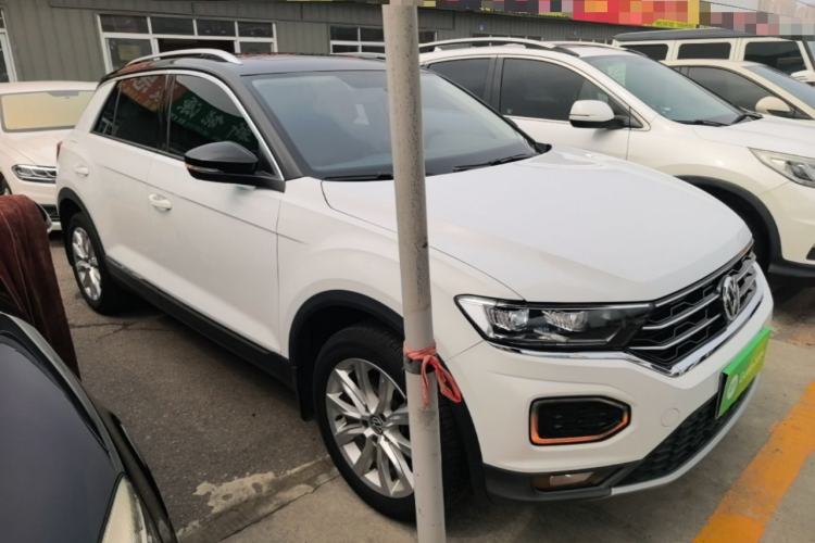 Used Volkswagen T-ROC 2018 230TSI DSG Two-Wheel Drive Advanced Version China V Standard Front Right 45 Deg