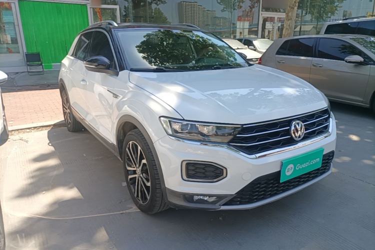 Used Volkswagen T-ROC 2018 280TSI DSG Two-Wheel Drive Comfort Version China VI Standard Front Right 45 Deg