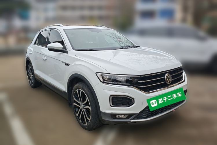 Used Volkswagen T-ROC 2018 280TSI DSG Two-Wheel Drive Comfort Version China VI Standard Front Right 45 Deg