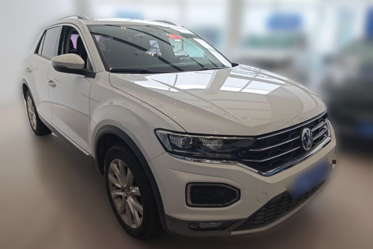 Used Volkswagen T-ROC 2018 230TSI DSG Two-Wheel Drive Advanced Version China V Standard Front Right 45 Deg