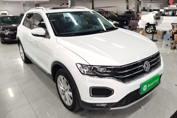 Used Volkswagen T-ROC 2018 230TSI DSG Two-Wheel Drive Advanced Version China V Standard Front Right 45 Deg