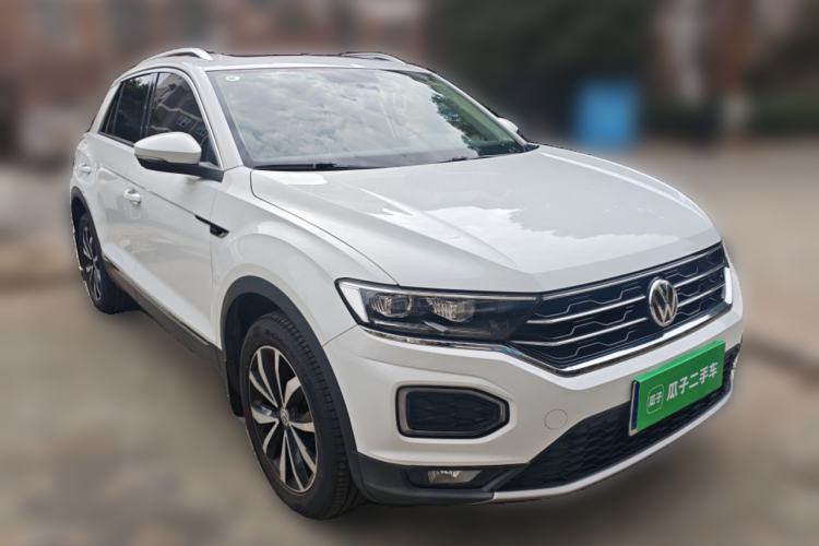 Used Volkswagen T-ROC 2018 280TSI DSG Two-Wheel-Drive Comfort Version China V Standard Front Right 45 Deg