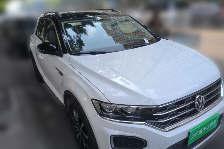 Used Volkswagen T-ROC 2018 280TSI DSG Two-Wheel-Drive Comfort Version China V Standard Front Right 45 Deg