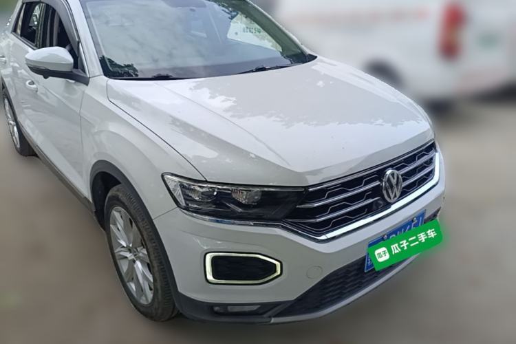 Used Volkswagen T-ROC 2018 280TSI DSG Two-Wheel Drive Advanced Version China V Emission Standard Front Right 45 Deg