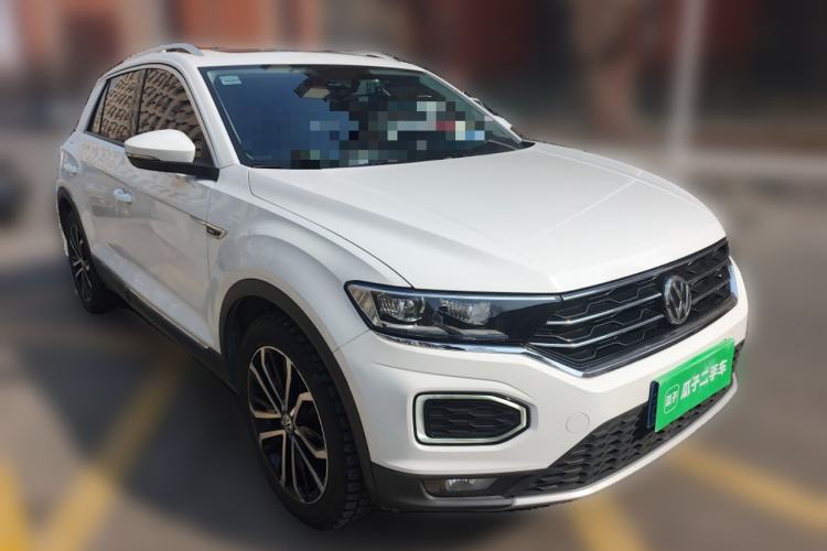 Used Volkswagen T-ROC 2018 280TSI DSG Two-Wheel-Drive Comfort Version China V Standard Front Right 45 Deg