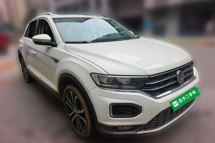 Used Volkswagen T-ROC 2018 280TSI DSG Two-Wheel-Drive Comfort Version China V Standard Front Right 45 Deg