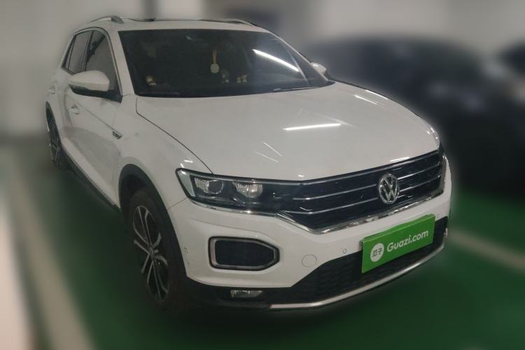 Used Volkswagen T-ROC 2018 280TSI DSG Two-Wheel-Drive Luxury Version China V Emission Standard Front Right 45 Deg