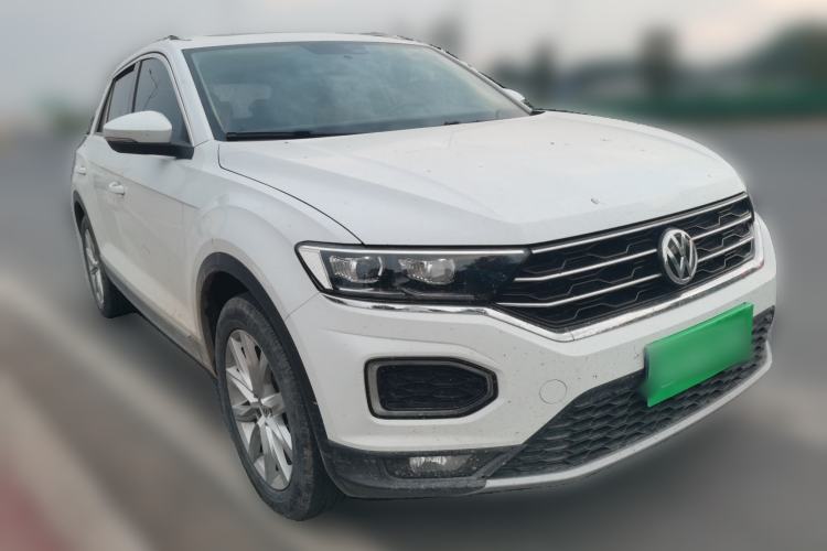 Used Volkswagen T-ROC 2018 280TSI DSG Two-Wheel Drive Advanced Version China V Emission Standard Front Right 45 Deg