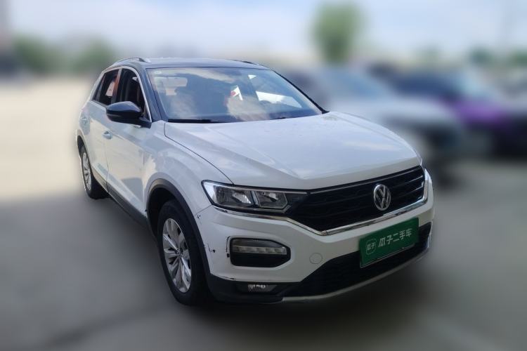 Used Volkswagen T-ROC 2018 230TSI DSG Two-Wheel Drive Fashion Edition China V Standard Front Right 45 Deg