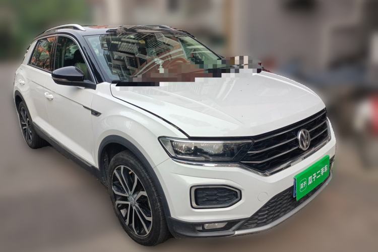 Used Volkswagen T-ROC 2018 280TSI DSG Two-Wheel-Drive Comfort Version China V Standard Front Right 45 Deg