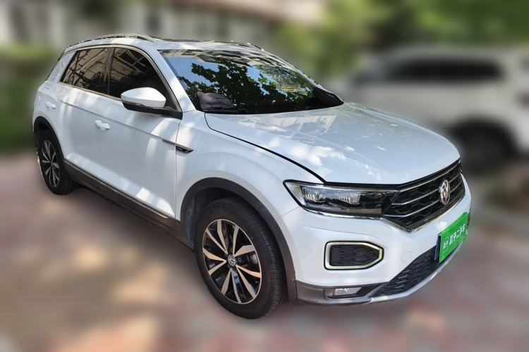 Used Volkswagen T-ROC 2018 280TSI DSG Two-Wheel-Drive Comfort Version China V Standard Front Right 45 Deg