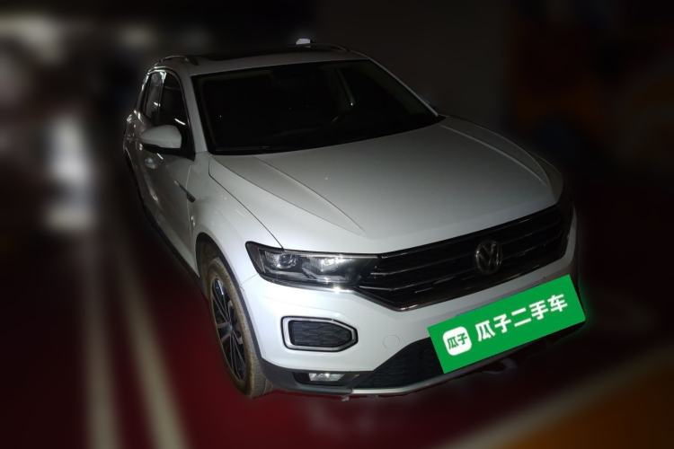 Used Volkswagen T-ROC 2018 280TSI DSG Two-Wheel Drive Comfort Version China VI Standard Front Right 45 Deg