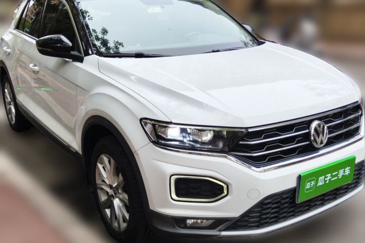 Used Volkswagen T-ROC 2018 230TSI DSG Two-Wheel Drive Advanced Version China V Standard Front Right 45 Deg