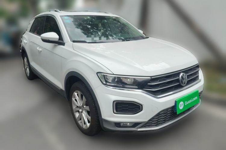 Used Volkswagen T-ROC 2018 230TSI DSG Two-Wheel Drive Advanced Version China V Standard Front Right 45 Deg