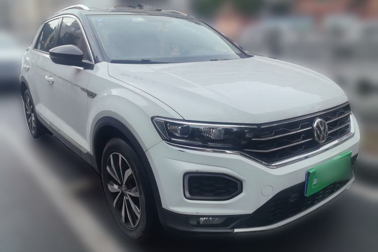 Used Volkswagen T-ROC 2018 280TSI DSG Four-Wheel Drive Comfort Version China V Standard Front Right 45 Deg