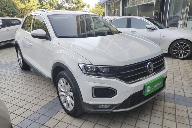 Used Volkswagen T-ROC 2018 230TSI DSG Two-Wheel Drive Advanced Version China V Standard Front Right 45 Deg