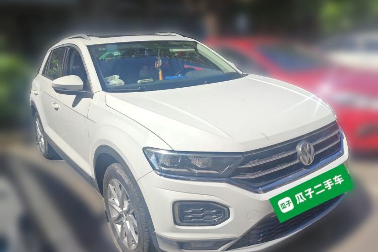 Used Volkswagen T-ROC 2018 230TSI DSG Two-Wheel Drive Advanced Version China V Standard Front Right 45 Deg